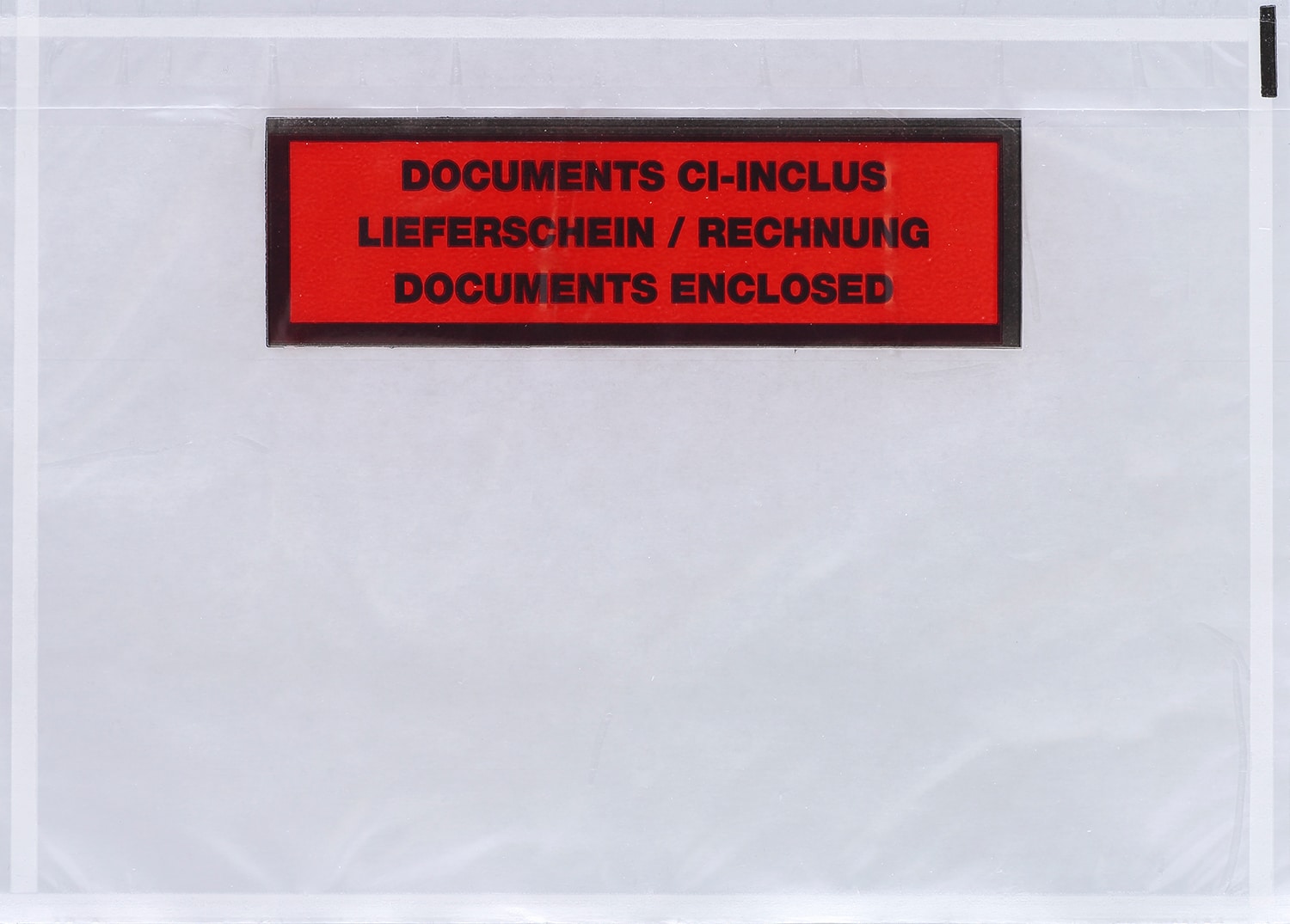 Pochette porte-documents adhésive papier, Bam Emballages